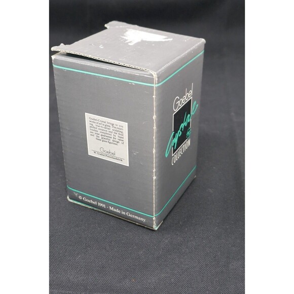 Goebel MJ Hummel Apple Tree Girl Frosted Glass Figurine - Picture 10 of 11